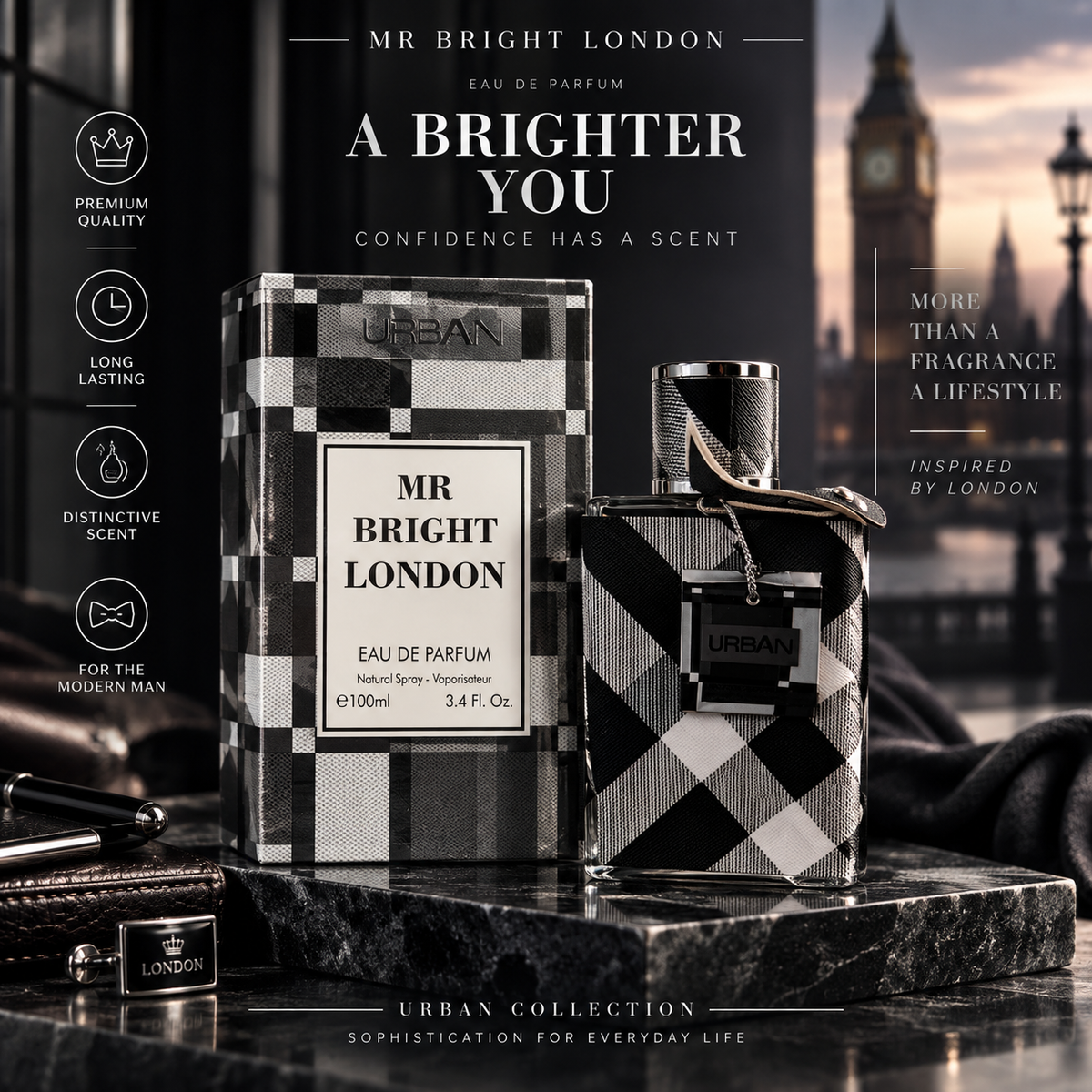 MR BRIGHT LONDON — Urban Collection — 100 mL EDP