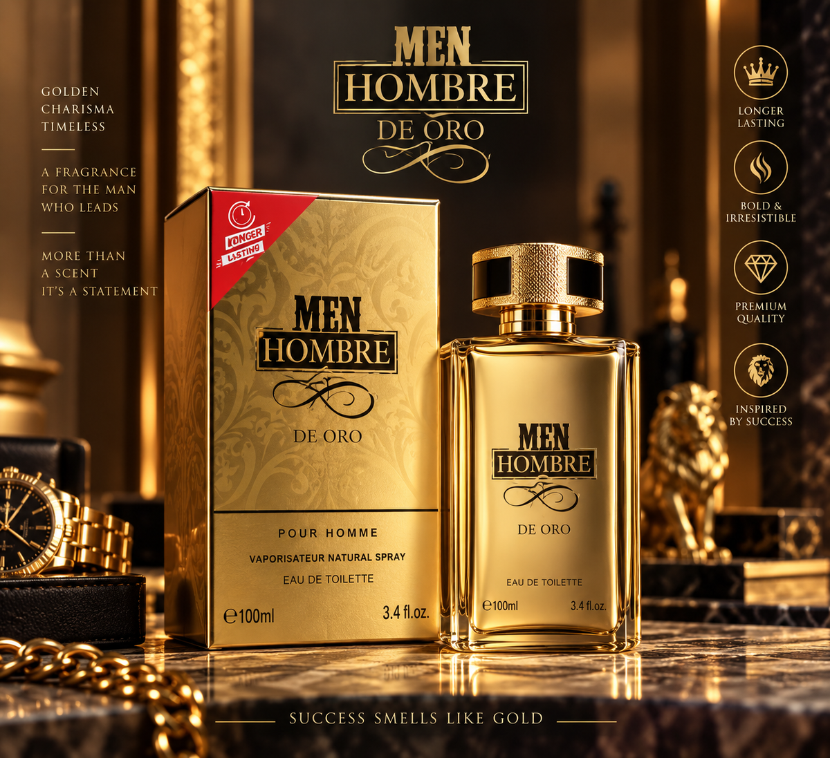Men Hombre De Oro, Ispired by 1 Million