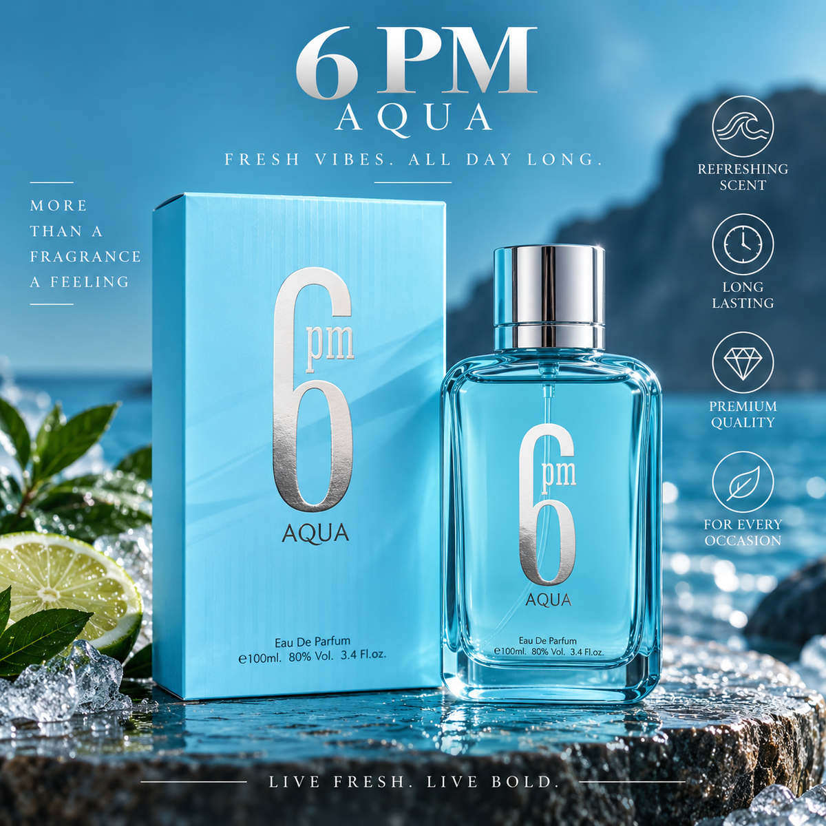 6PM AQUA — 100 mL EDP