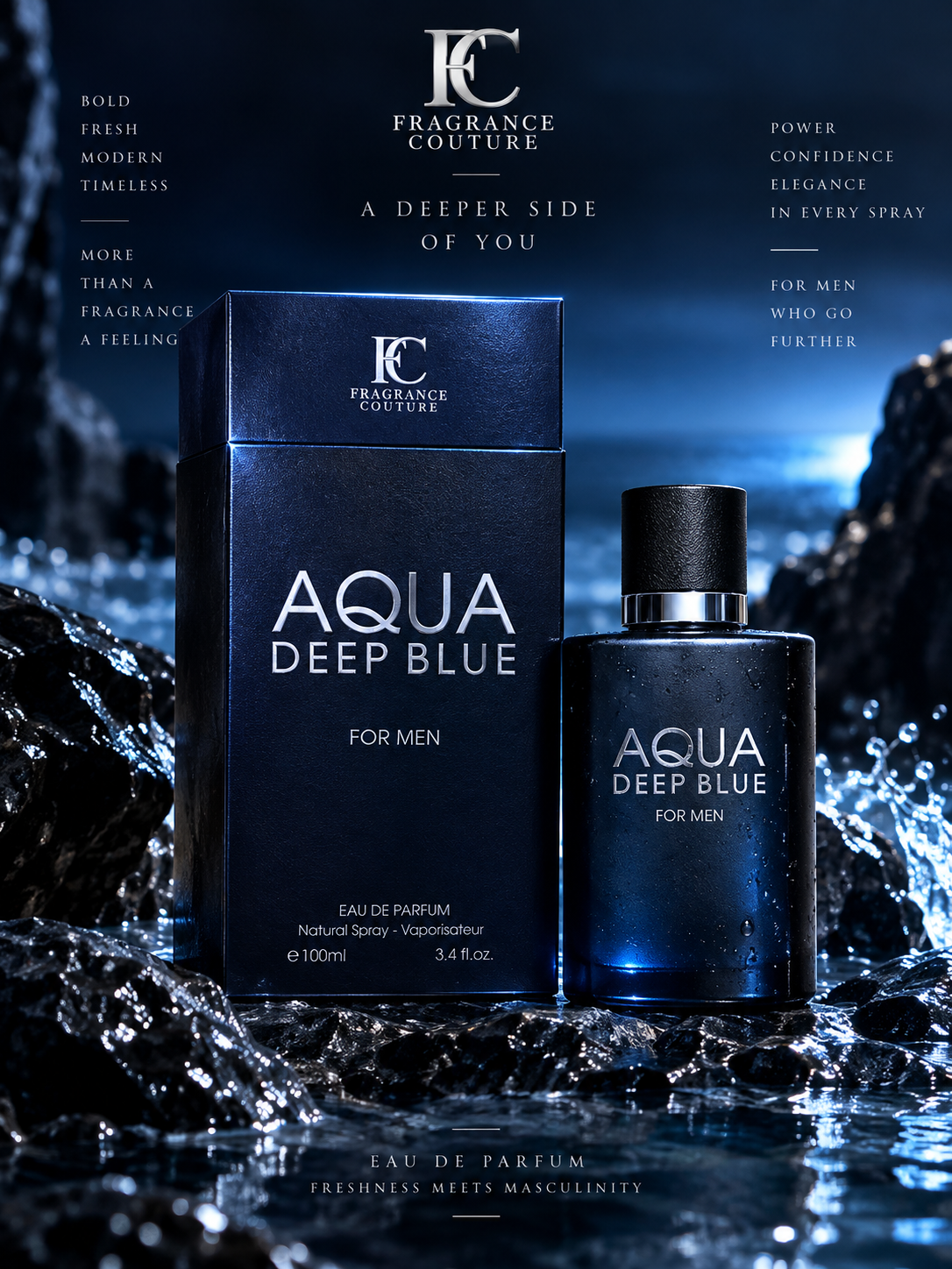 Aqua Deep Blue