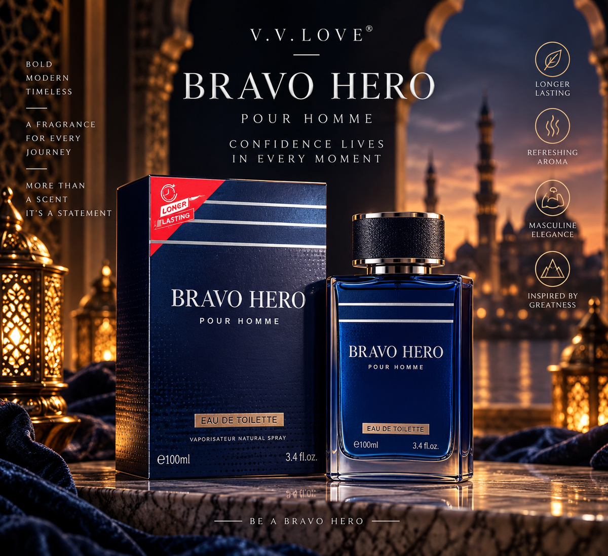 Bravo Hero — Pour Homme