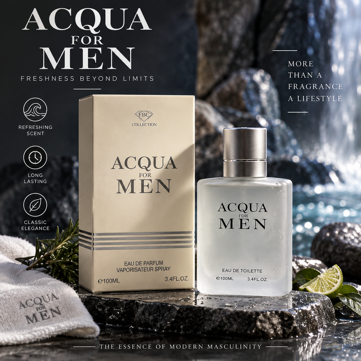 ACQUA FOR MEN — 100 mL