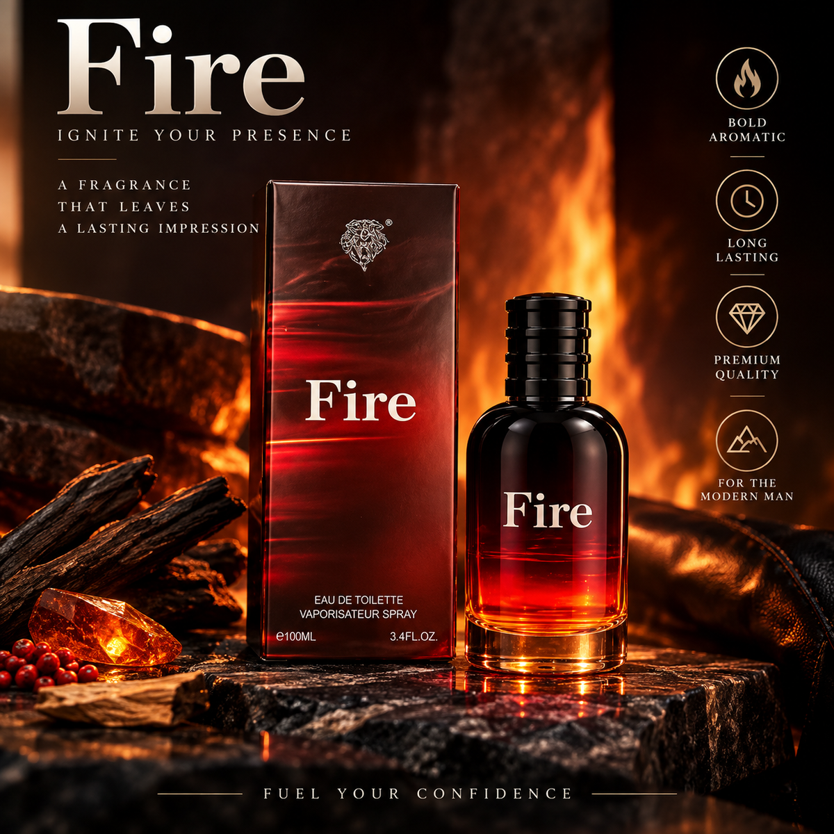 . FIRE — 100 mL EDT