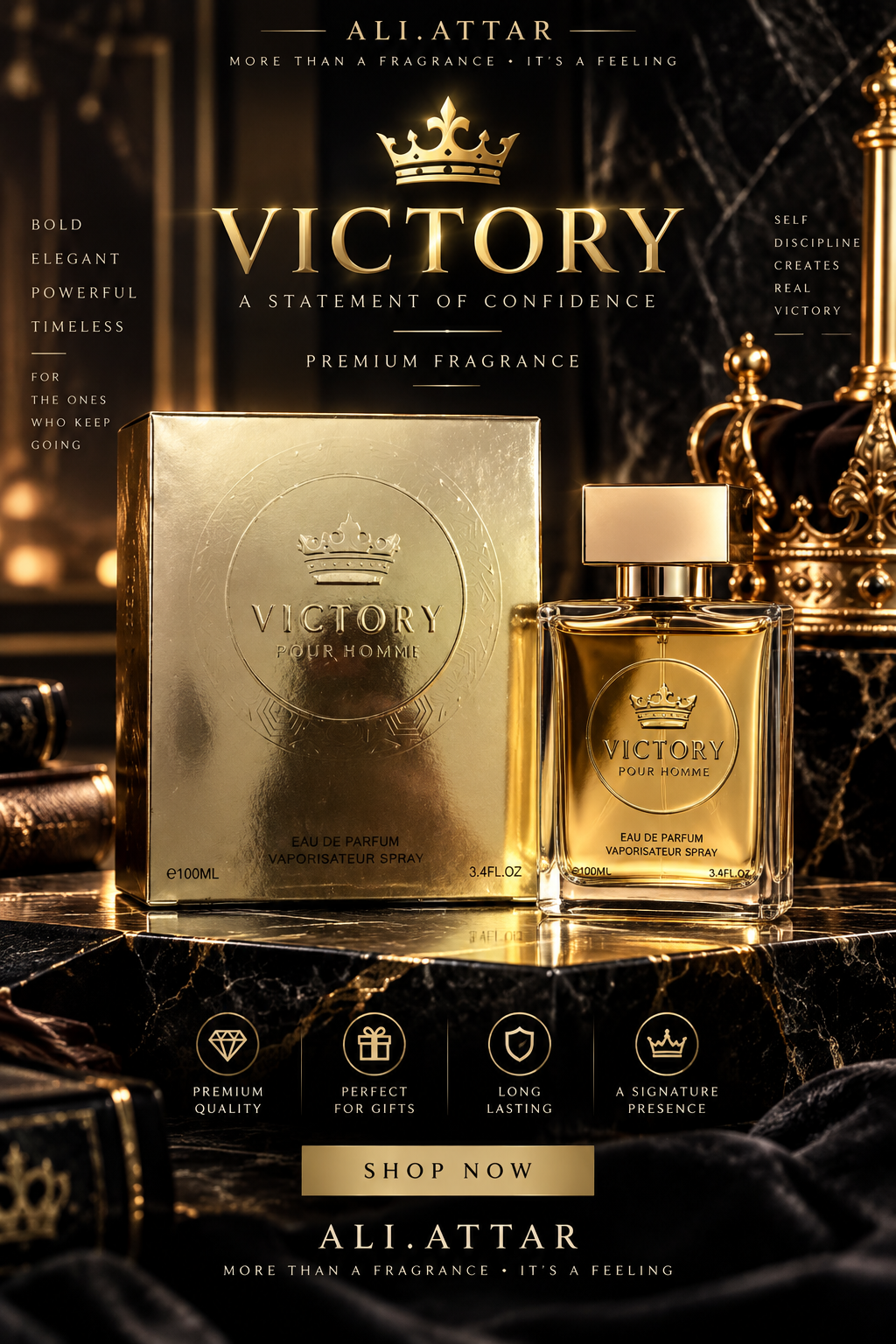 VICTORY Pour Homme — 100 mL EDP