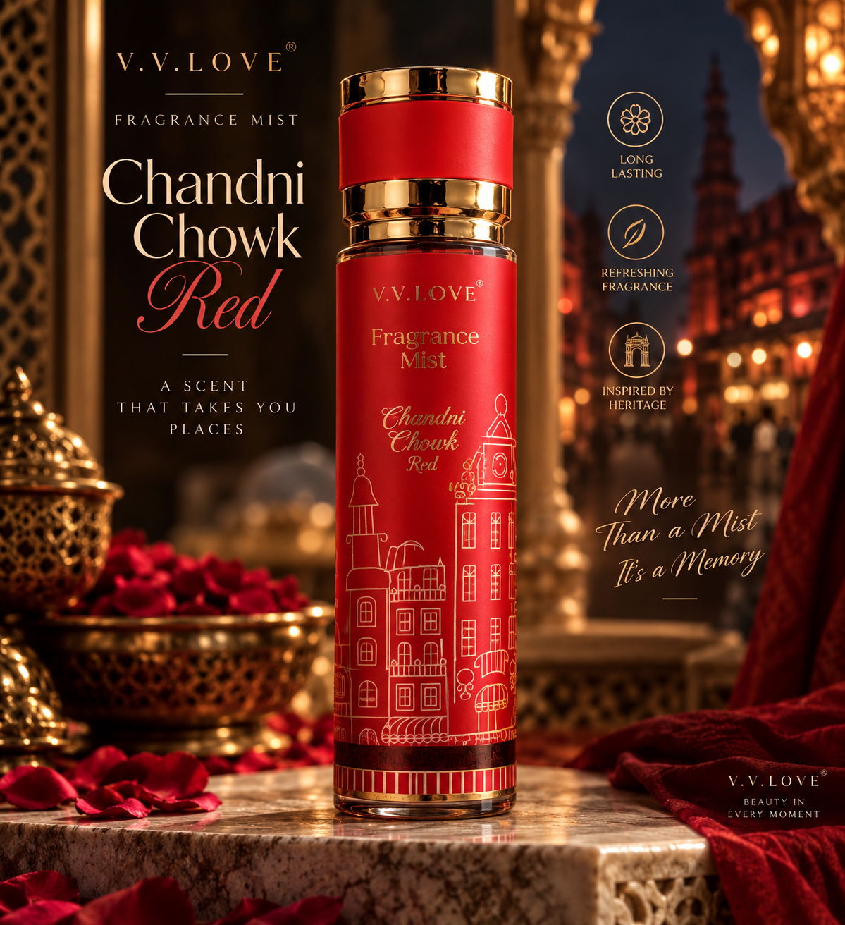 Chandni Chowk Red